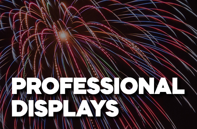 Professional firework displays Guildford