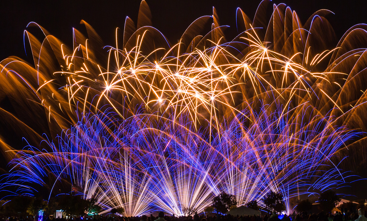 Professional firework displays in London