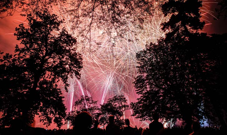 New Years Eve Professional Firework Displays
